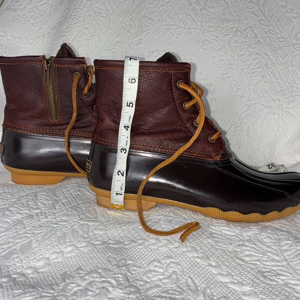 Sperry Black and Brown Duck Boots - Picture 15 of 16